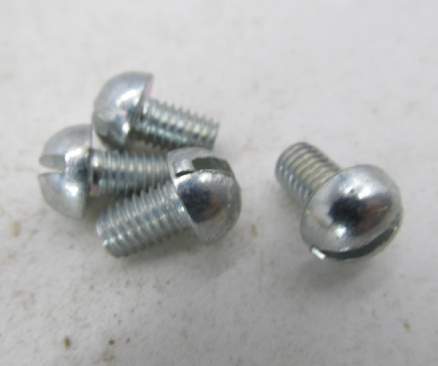 Lot of 4 Harley-Davidson Genuine NOS Aermacchi Panhead Screws 2730P