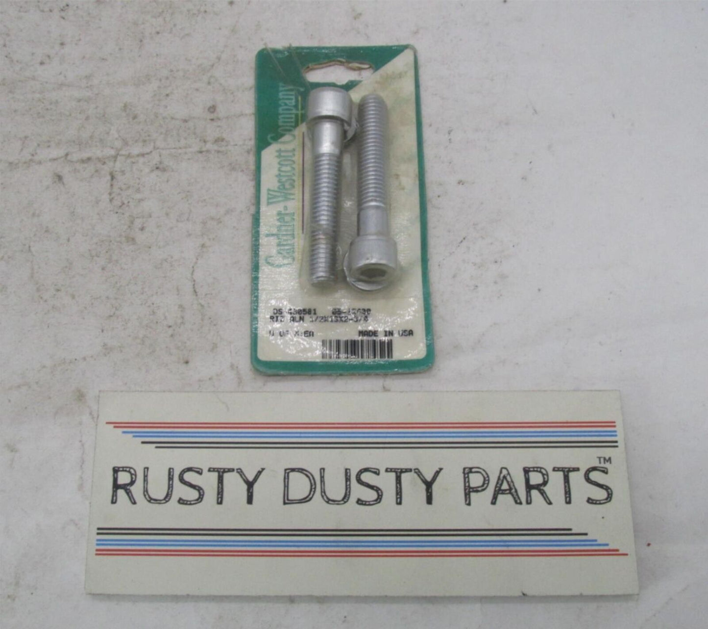 Pack of 2 Harley Davidson Gardner Westcott Riz Allen Bolt DS-430581