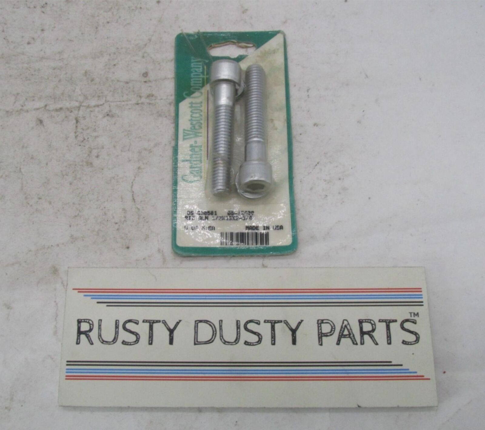 Pack of 2 Harley Davidson Gardner Westcott Riz Allen Bolt DS-430581