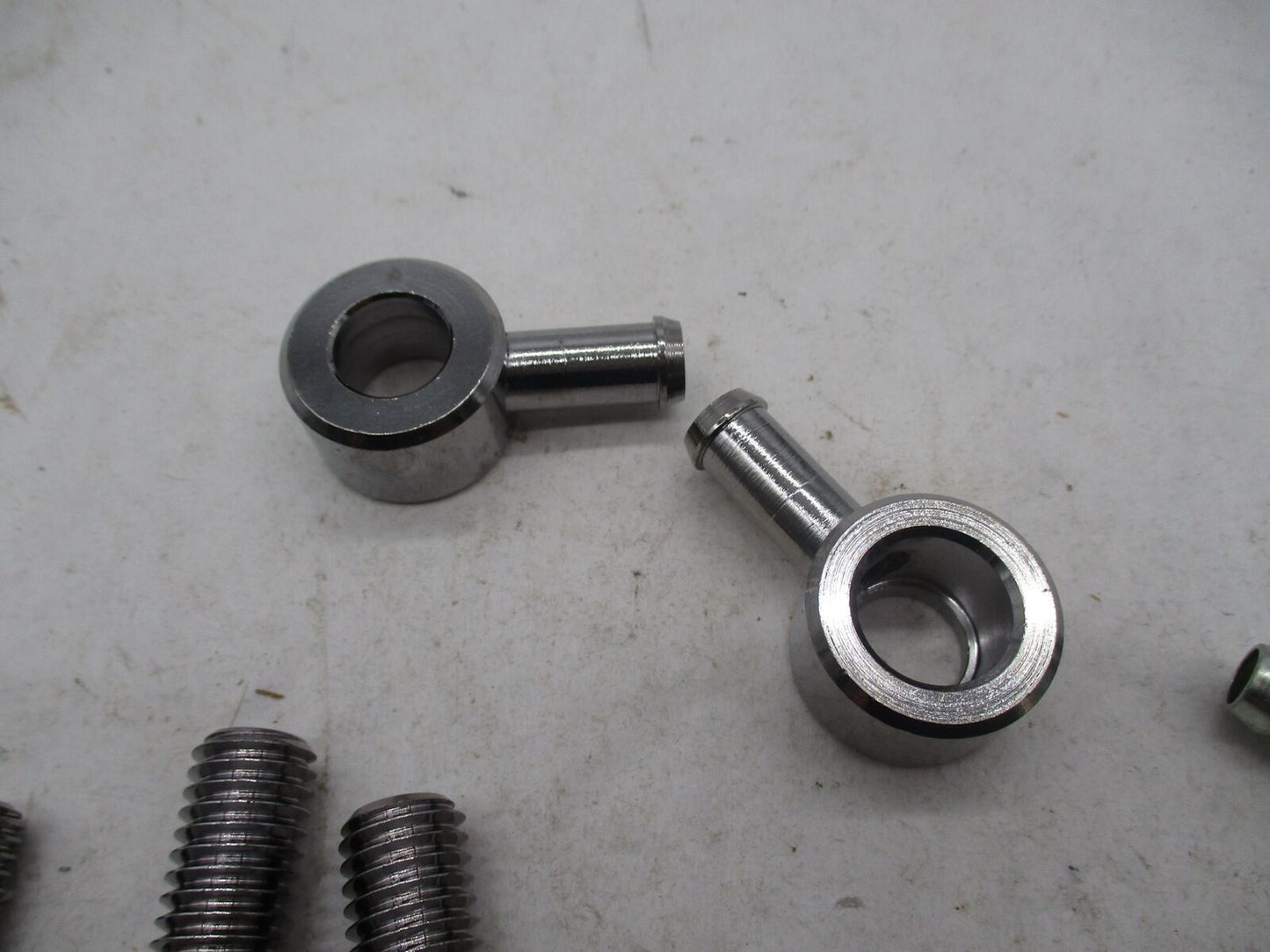 Mixed lot of Harley Motorcycle Brake Line Hardware Banjo Bolts T Junctions