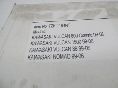Topzone Kawasaki Vulcan 800 1500 Taillight Assembly TZK-118-INT