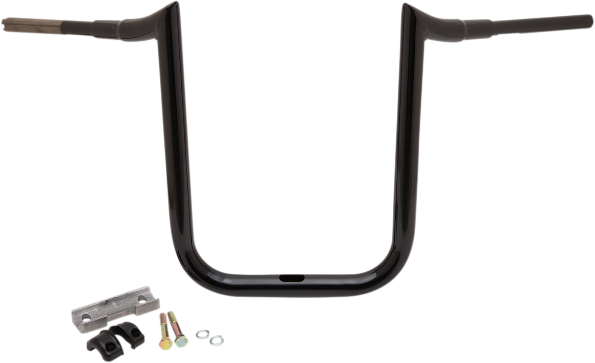 LA Choppers 1 1/2" Grande Prime Ape Handlebars 16" Black LA-7357-16B
