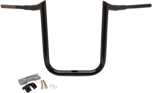 LA Choppers 1 1/2" Grande Prime Ape Handlebars 16" Black LA-7357-16B