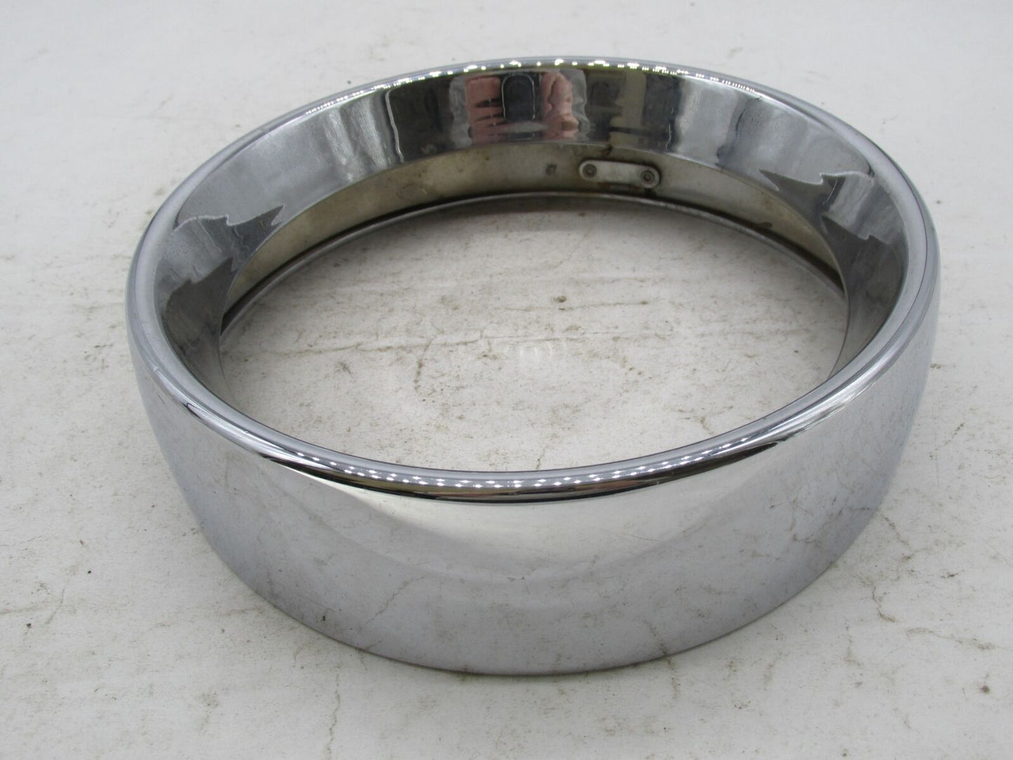 Harley Davidson Genuine 8" Chrome Headlight Fairing Ring 2.25" Deep