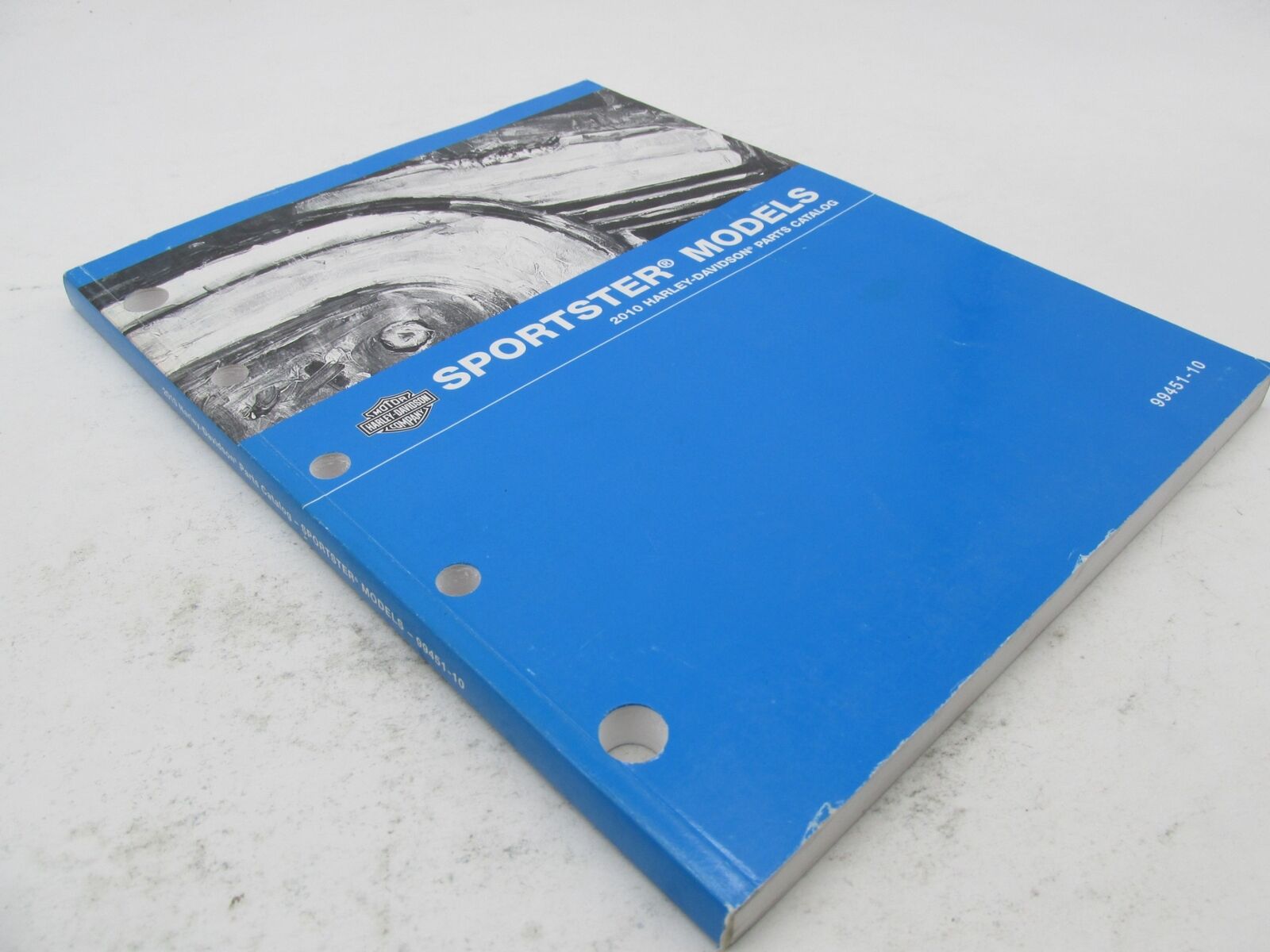 Harley-Davidson Official Factory 2010 Sportster Parts Catalog 99451-10