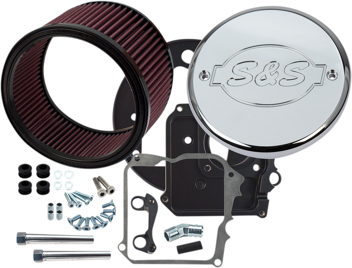 S & S Cycle Indian Air Cleaner Kit with Cover 170-0295E