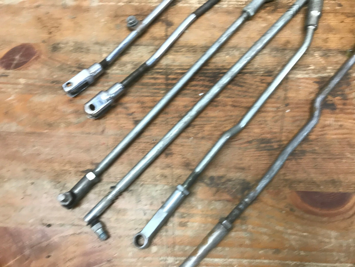 Mixed Lot of 6 Harley Connecting Shift Rods Lot EVO Shovelhead OEM Nic