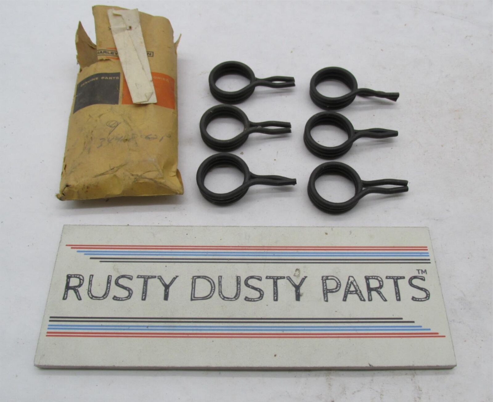Lot of 6 Harley-Davidson Genuine NOS Aermacchi Torsion Springs 34488-62P