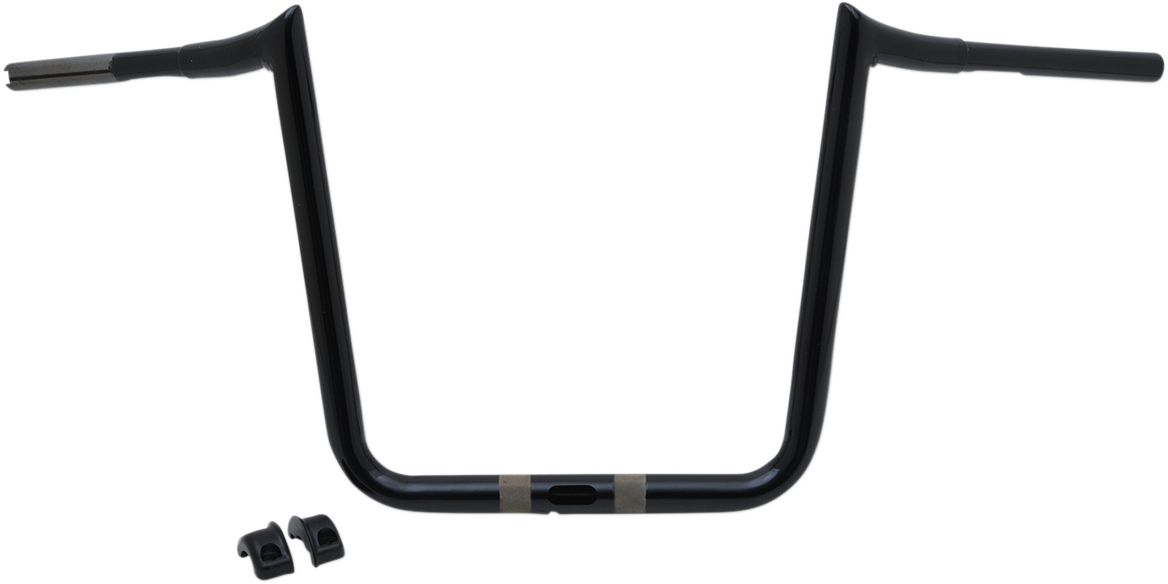 LA Choppers 1 1/4" Hefty Prime Ape Handlebars Black 14" End rise LA-7353-16B