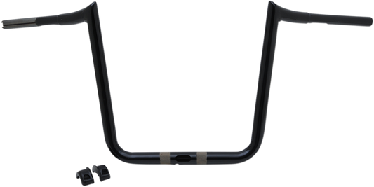 LA Choppers 1 1/4" Hefty Prime Ape Handlebars Black 14" End rise LA-7353-16B