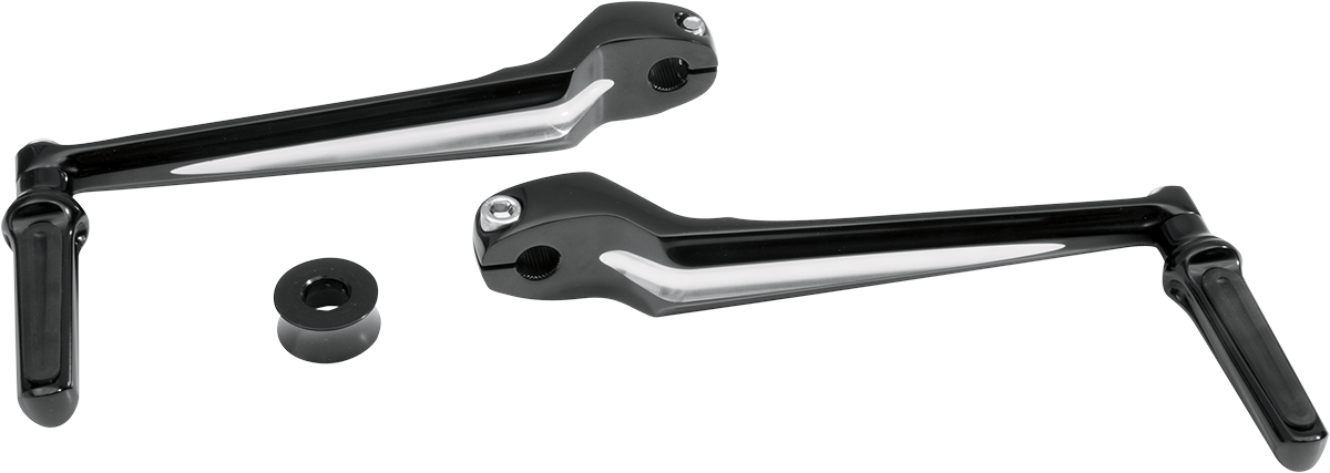 Performance Machine Shift Lever Assembly Black Contour 0034-1081-B