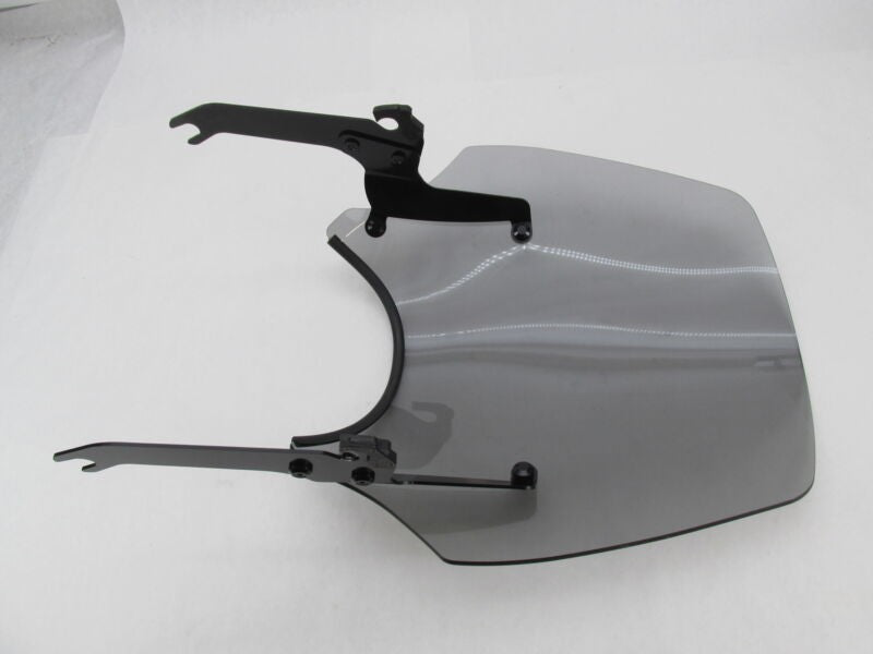 Memphis Shades Harley Sportshield El Paso Smoke Windshield w/ Brackets MEP5273