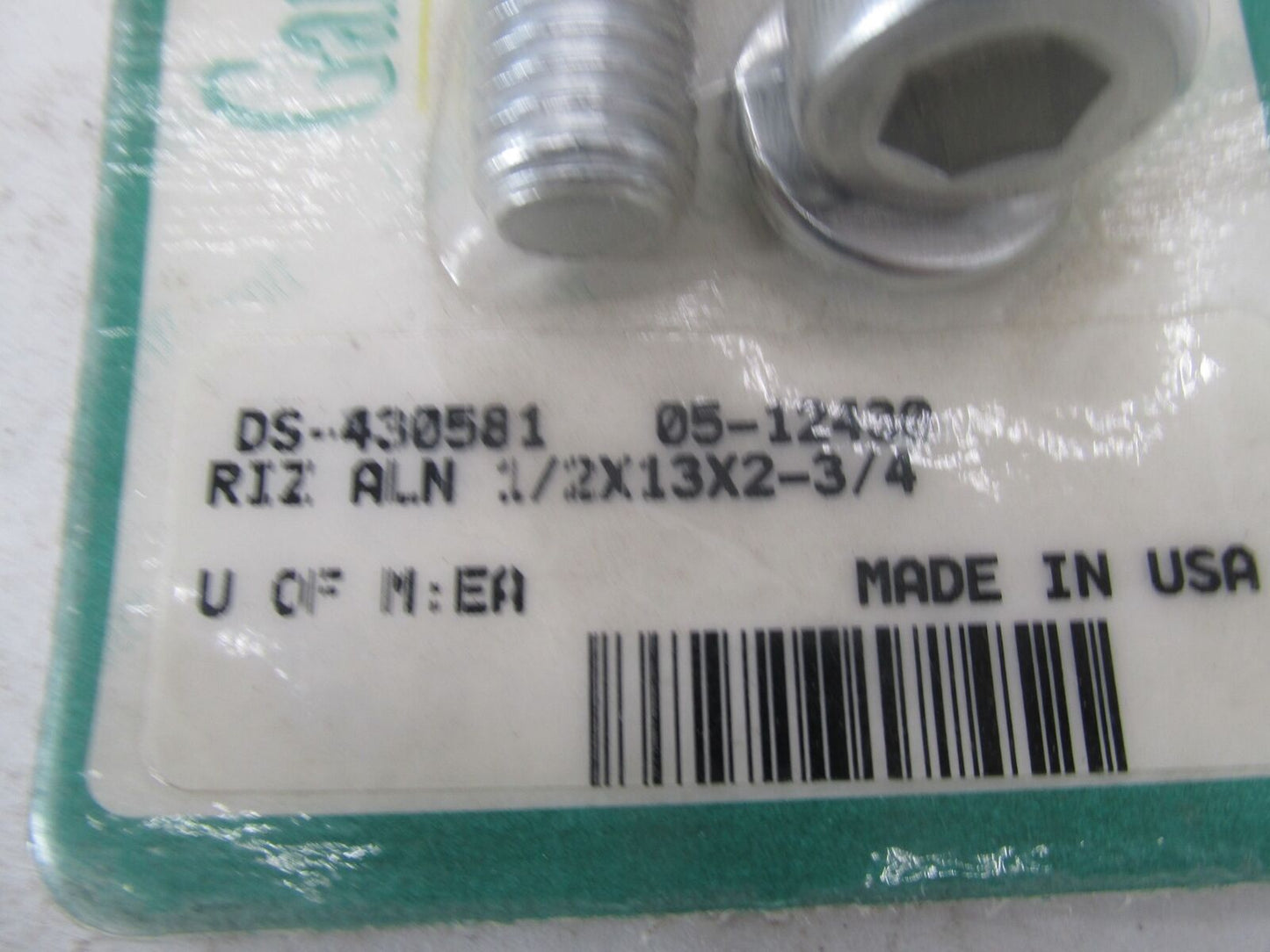 Pack of 2 Harley Davidson Gardner Westcott Riz Allen Bolt DS-430581