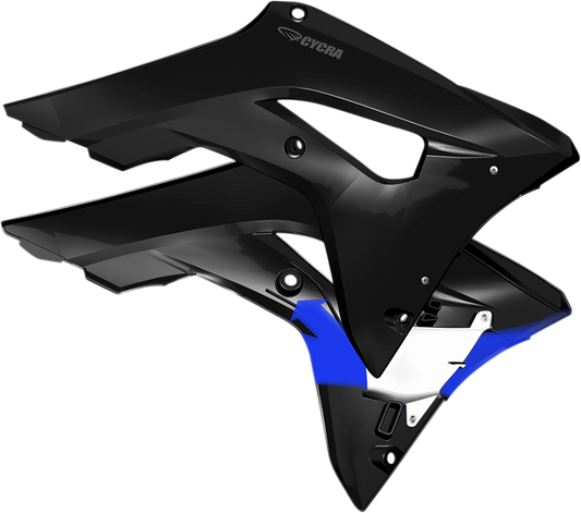 Cycra Powerflow Intake Radiator Shrouds Black 1CYC-1889-12