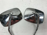 Harley Davidson Mirrors oem stock Chrome set pair Used Pre-Owned cracked glass