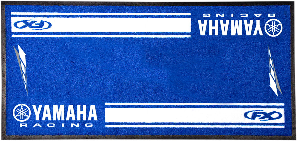 Factory Effex Bike Mats Blue Yamaha Logo 22-45226