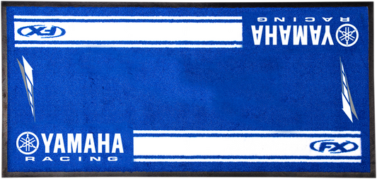Factory Effex Bike Mats Blue Yamaha Logo 22-45226