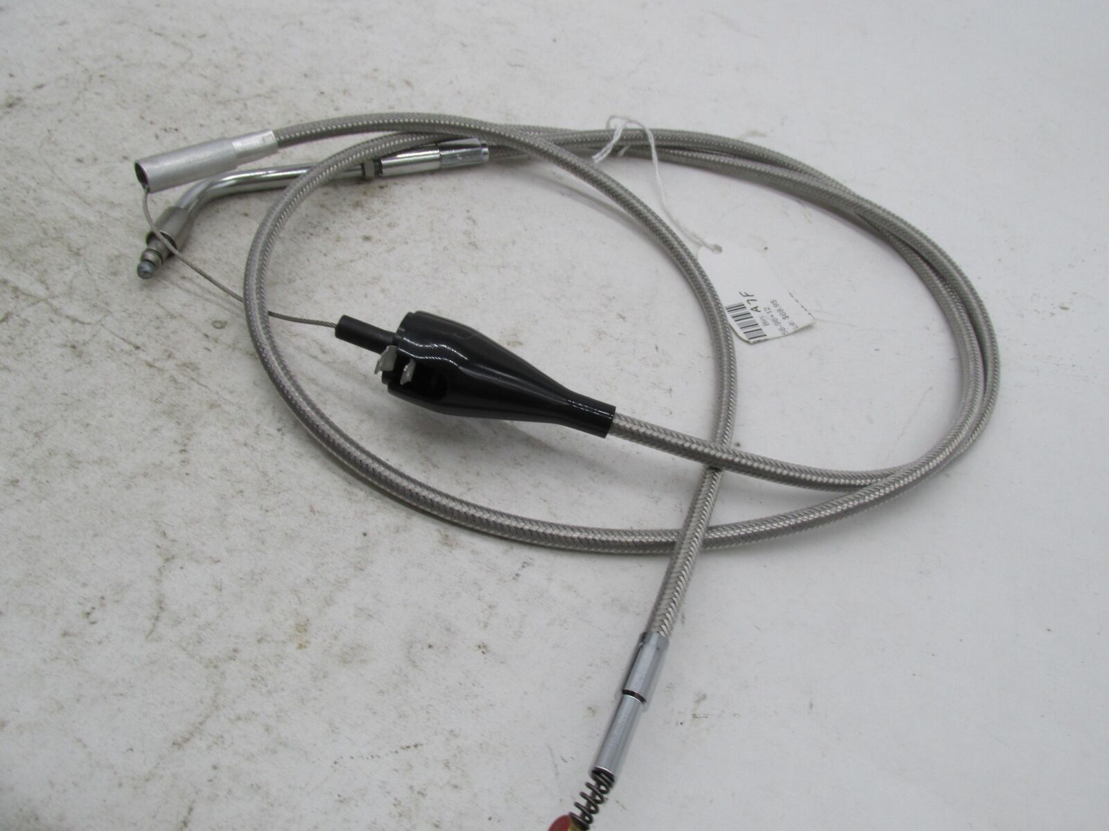 Harley Barnett 102-30-41004-12 Stainless Steel Idle Cable +12in., 0651-0694