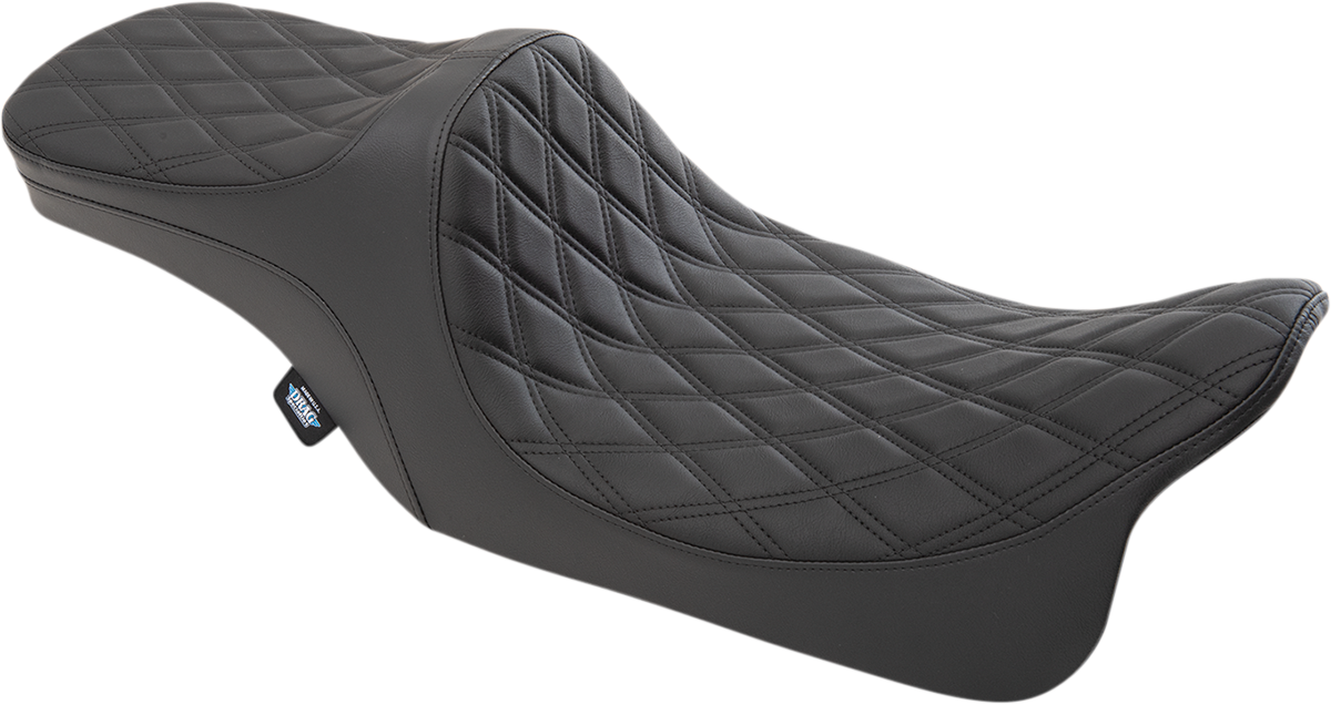 Drag Specialties Predator III 2 Up Seat Double Diamond 0801-1308