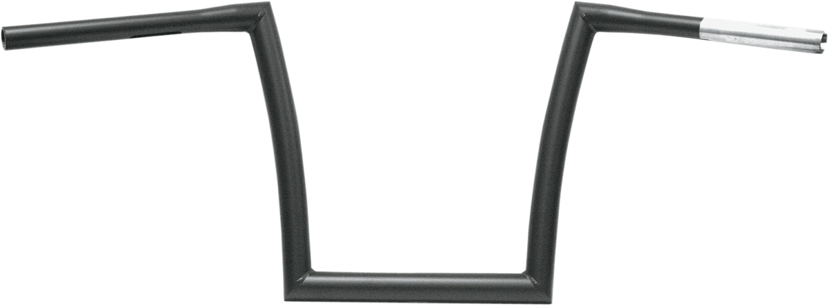 Todd's Cycle 1 1/4" Strip Handlebars 12" Flat Black 0601-2807