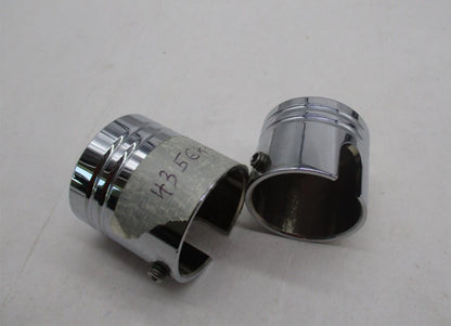 Set of Harley Davidson Genuine Piston Front Axle Nut Covers 43564-04A