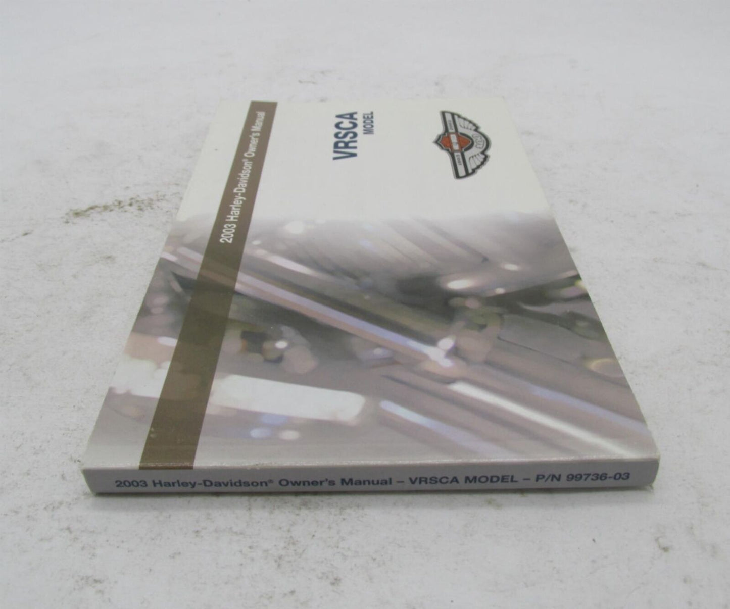Harley-Davidson Official Factory 2003 VRSCA Owner's Manual Book 99736-03