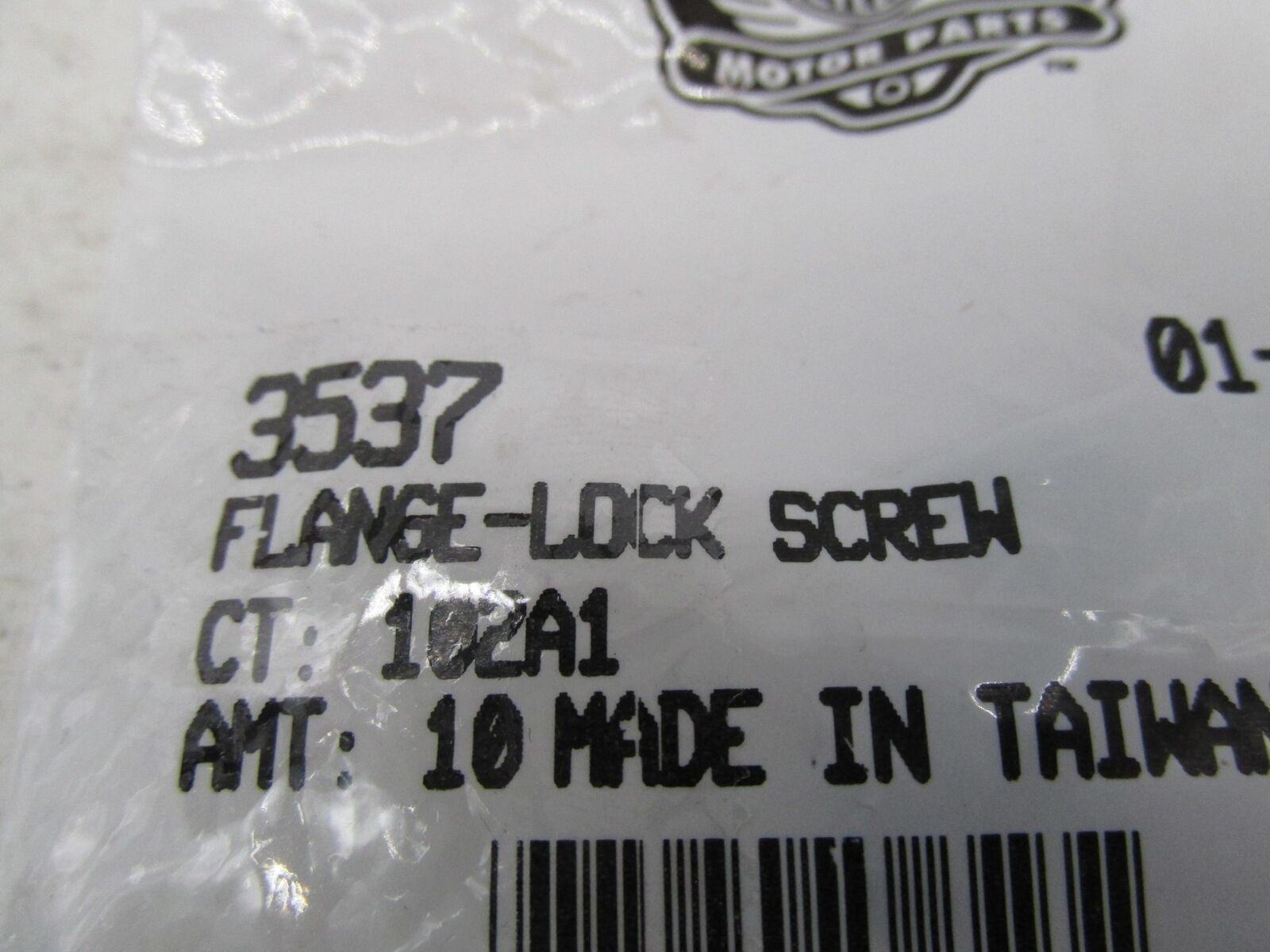 Lot of 5 Harley-Davidson Genuine NOS Flange Lock Screws 3537