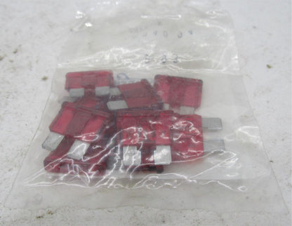 Lot of 11 Harley Davidson Genuine NOS 10 AMP Red Plug in Fuses 72340-94