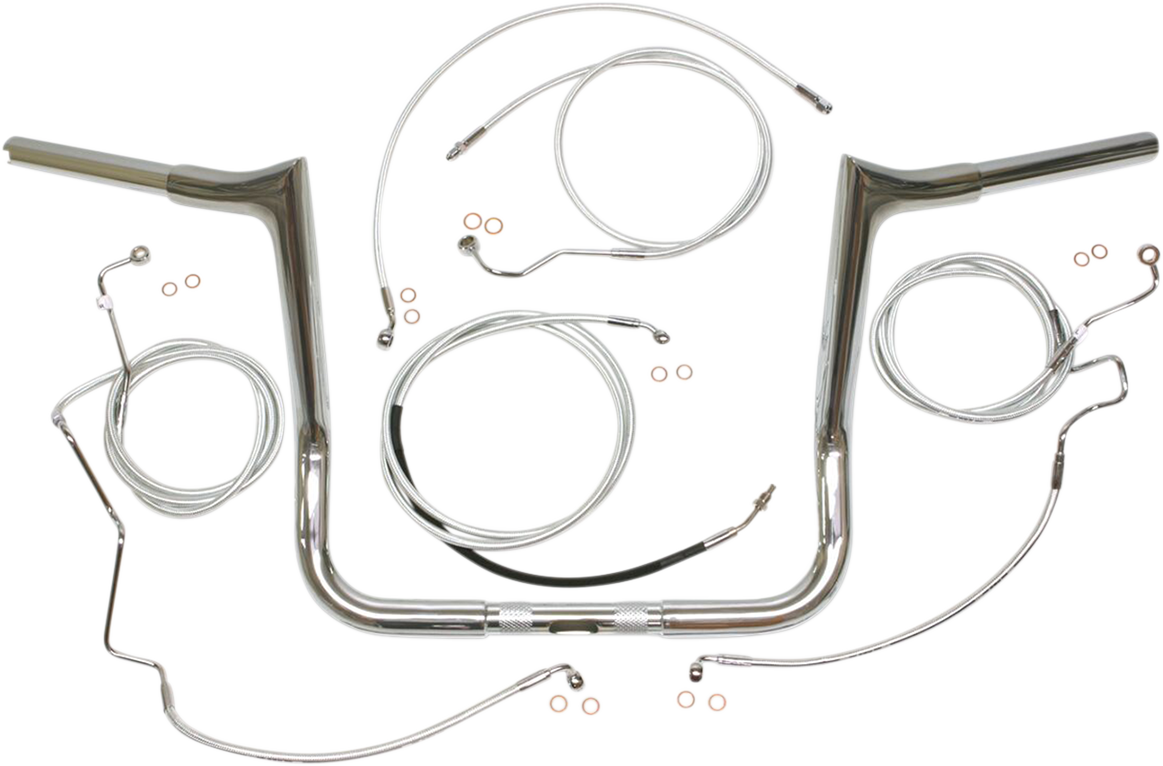 Magnum 1 1/4" Viking Handlebar Kits 10" 38834-410
