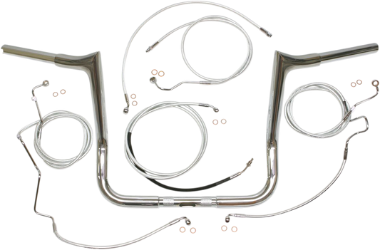 Magnum 1 1/4" Viking Handlebar Kits 10" 38834-410