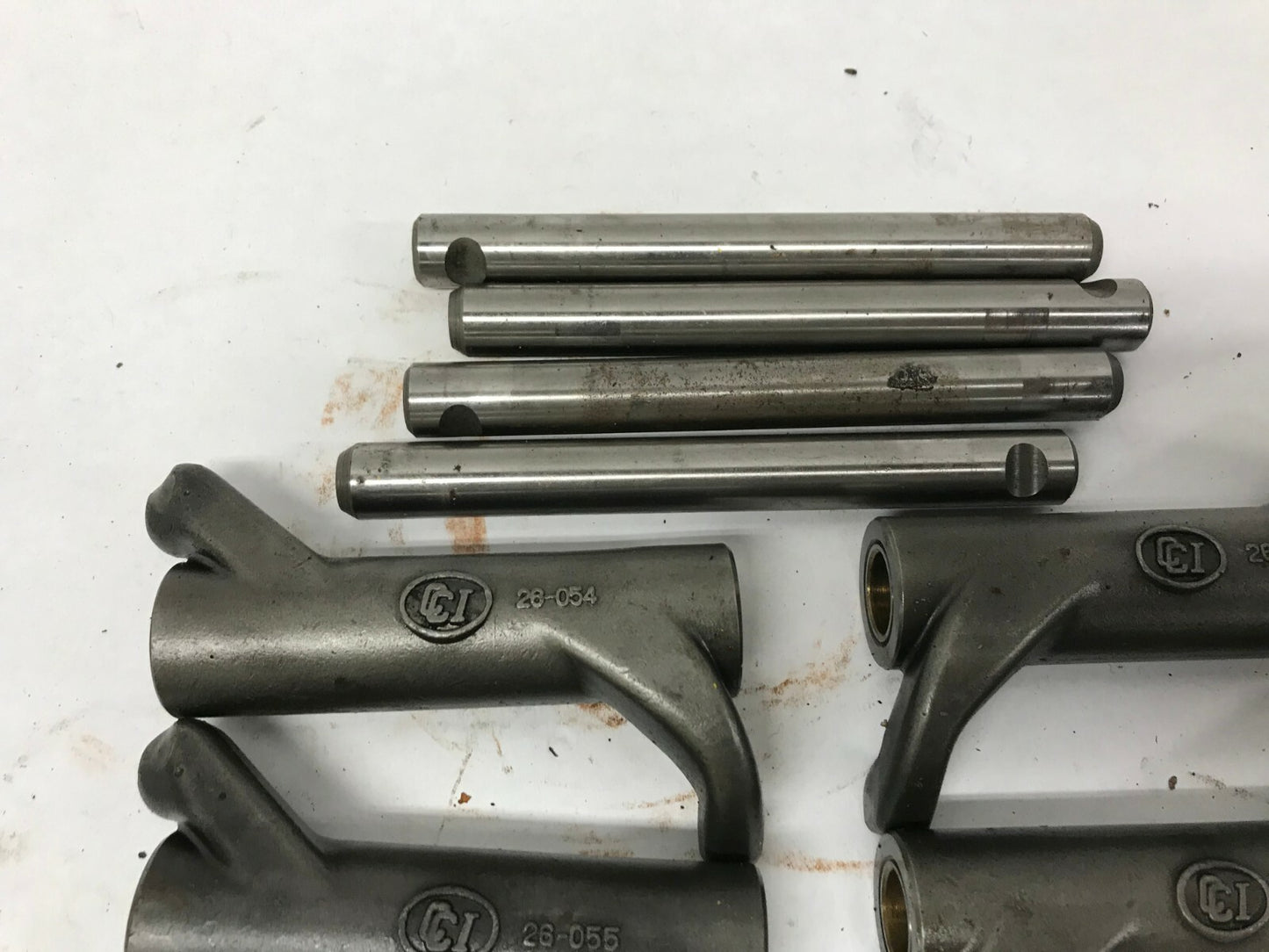 Harley Big Twin Rocker Arm Set CCI 26-054 26-055 Custom Chrome Inc.