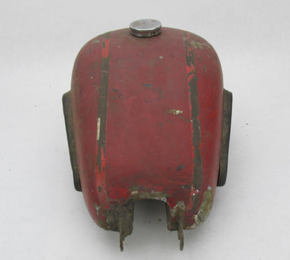 Vintage BSA British Motorcycle Red Gas Fuel Petrol Tank