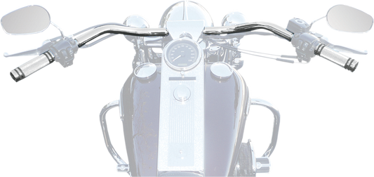 LA Choppers 1 1/4" Big Johnson FL Handlebars Chrome LA-7303-01