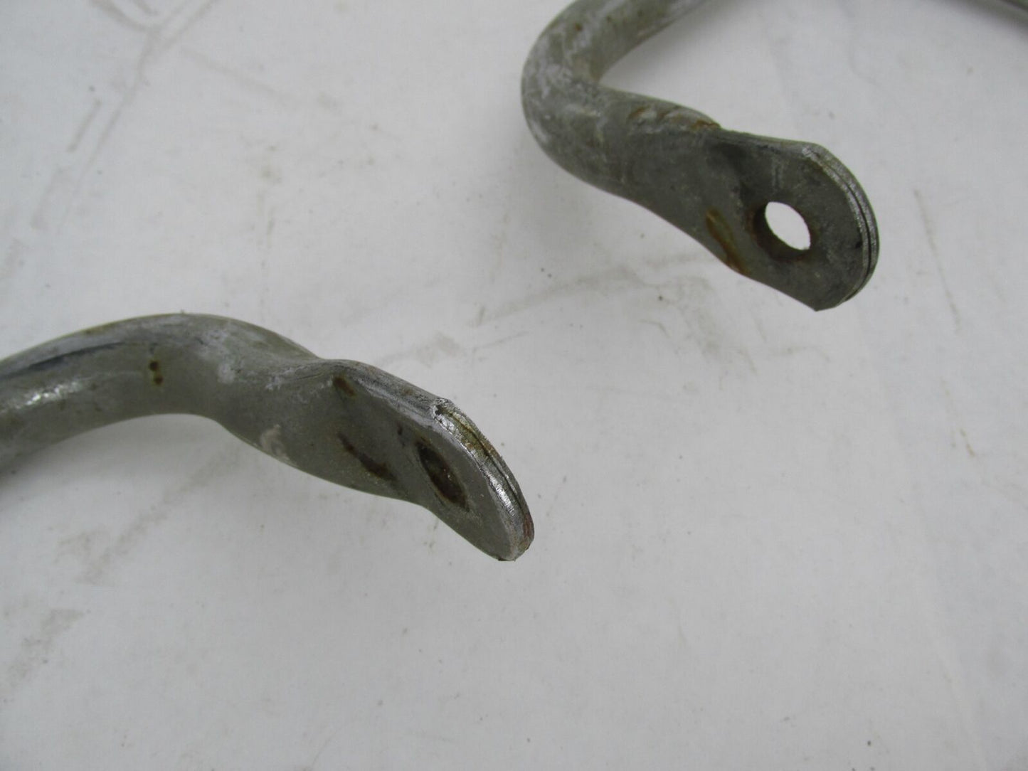Vintage Chrome Patina Motorcycle Crash Engine Guard Bar Triumph Honda Yamaha CZ