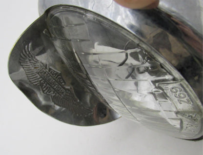 Pair of Harley Davidson Genuine Guide H 0 62 Driving Auxiliary Spot Lamps Lights