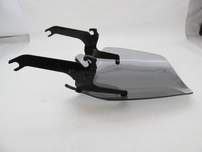 Memphis Shades Harley Sportshield El Paso Smoke Windshield w/ Brackets MEP5273