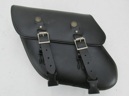 The Leatherworks Harley Davidson Single Left Side Saddlebag with Hardware