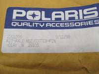 Polaris Genuine NOS Sportsman ATV Axle Nut & Cutter Pin 2201356