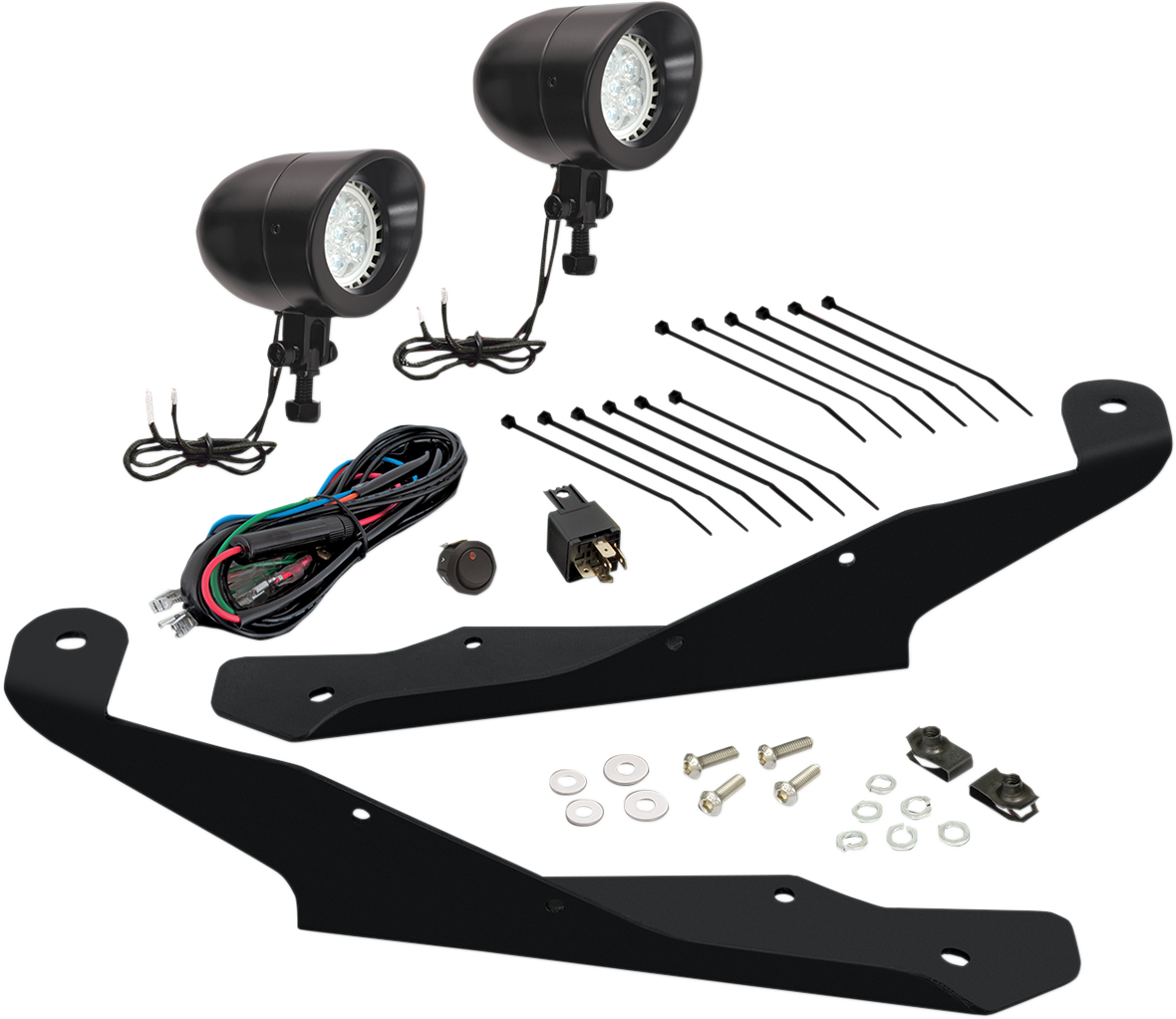 Show Chrome Black Mini LED Light kit 41-401BK