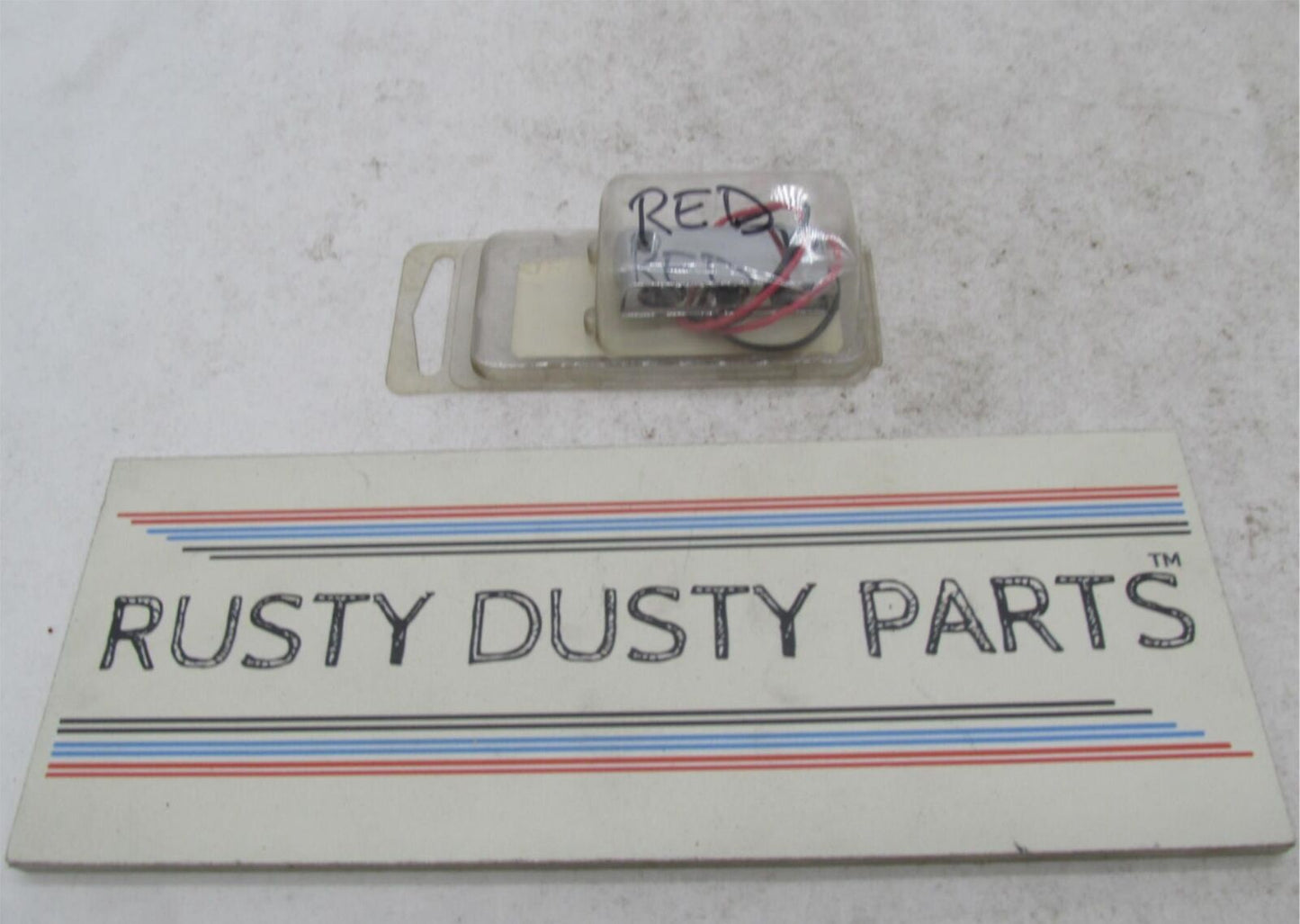 Universal Motorcycle Harley Chrome Red Step LED Light 003-4200 BR230-CS