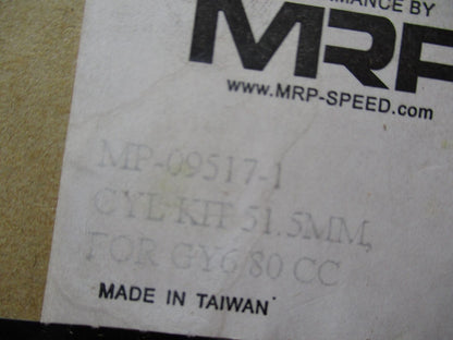 MRP New Old Stock GY6 Scooter Engine Cylinder Head MP-09517-1