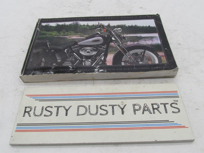 Harley-Davidson Official Factory 2001 Softail Owner's Manual Book 99469-01