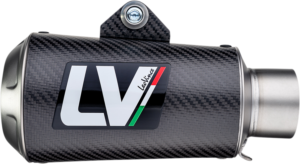 Leo Vince LV-10 Slip-On Muffler Carbon Fiber 9791