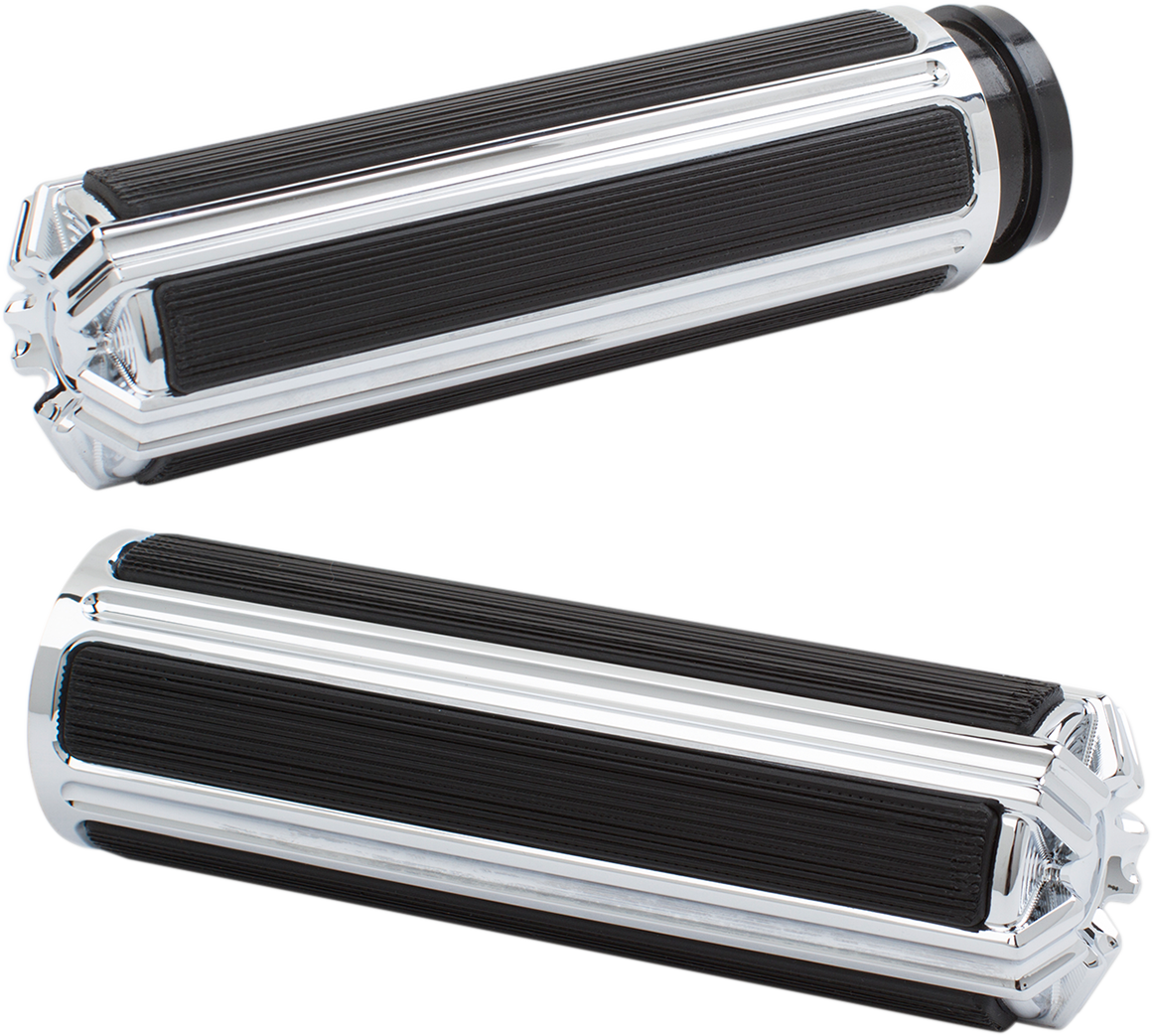 Arlen Ness 10-Gauge Grips Chrome Cable 07-114