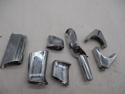 Mixed Lot of Harley Davidson Chrome Turn Signal Relocation Brackets Standoffs