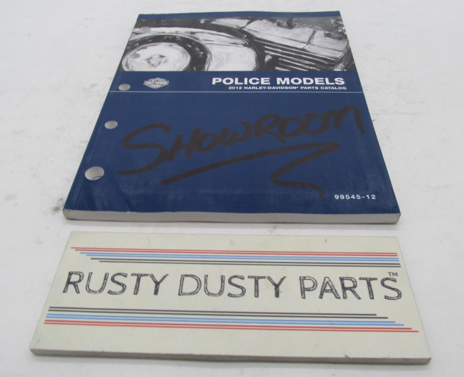 Harley-Davidson Official Factory 2012 Police Models Parts Catalog 99545-12