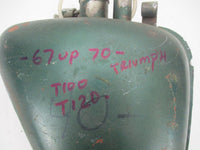 Vintage Triumph TR6 T120 T120R T100R Tiger Bonneville Trophy Oil Tank