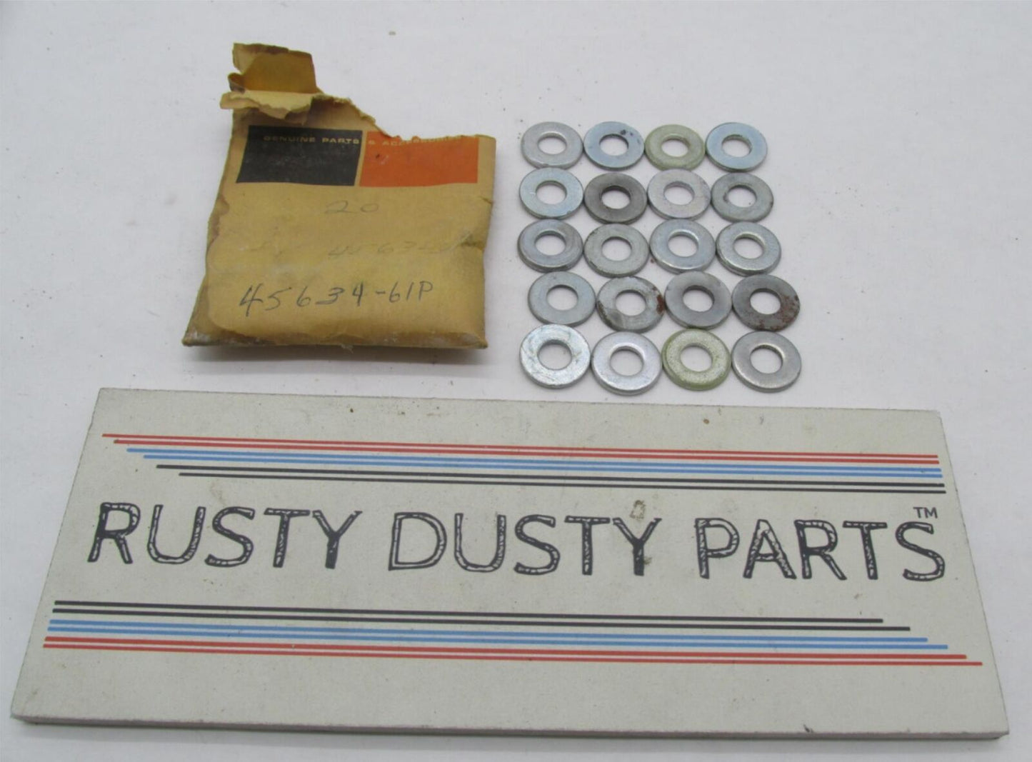 Lot of 20 Harley Davidson Genuine NOS Aermacchi Pinch Bolt Washers 45634-61P