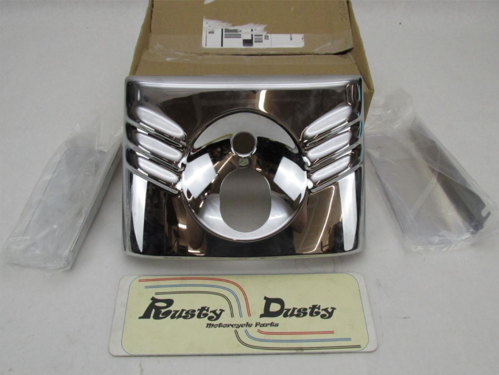 Harley Davidson Genuine NOS Chrome Fork Cover 3 Piece Set 67982-07 67890-91C
