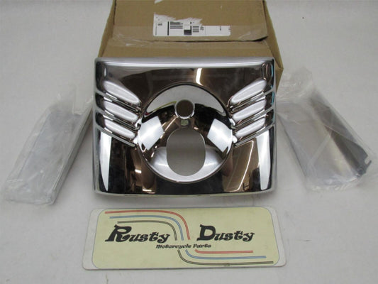 Harley Davidson Genuine NOS Chrome Fork Cover 3 Piece Set 67982-07 67890-91C